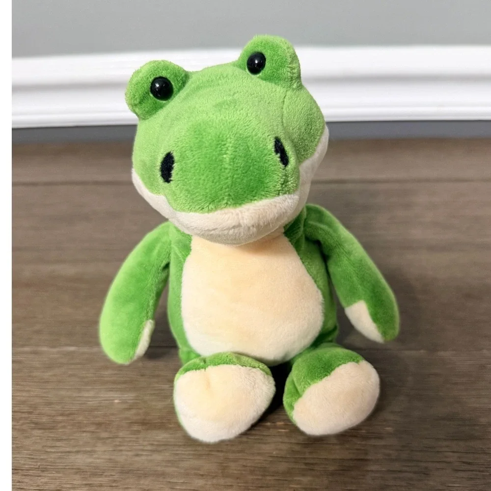 Fiesta Huggin‎ Bean Alligator Plush  Green Stuffed Animal Toy Bean Bag Buddies